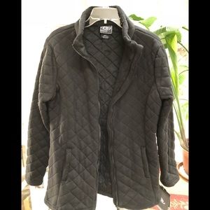 CB Sports black performance fleece jacket size L